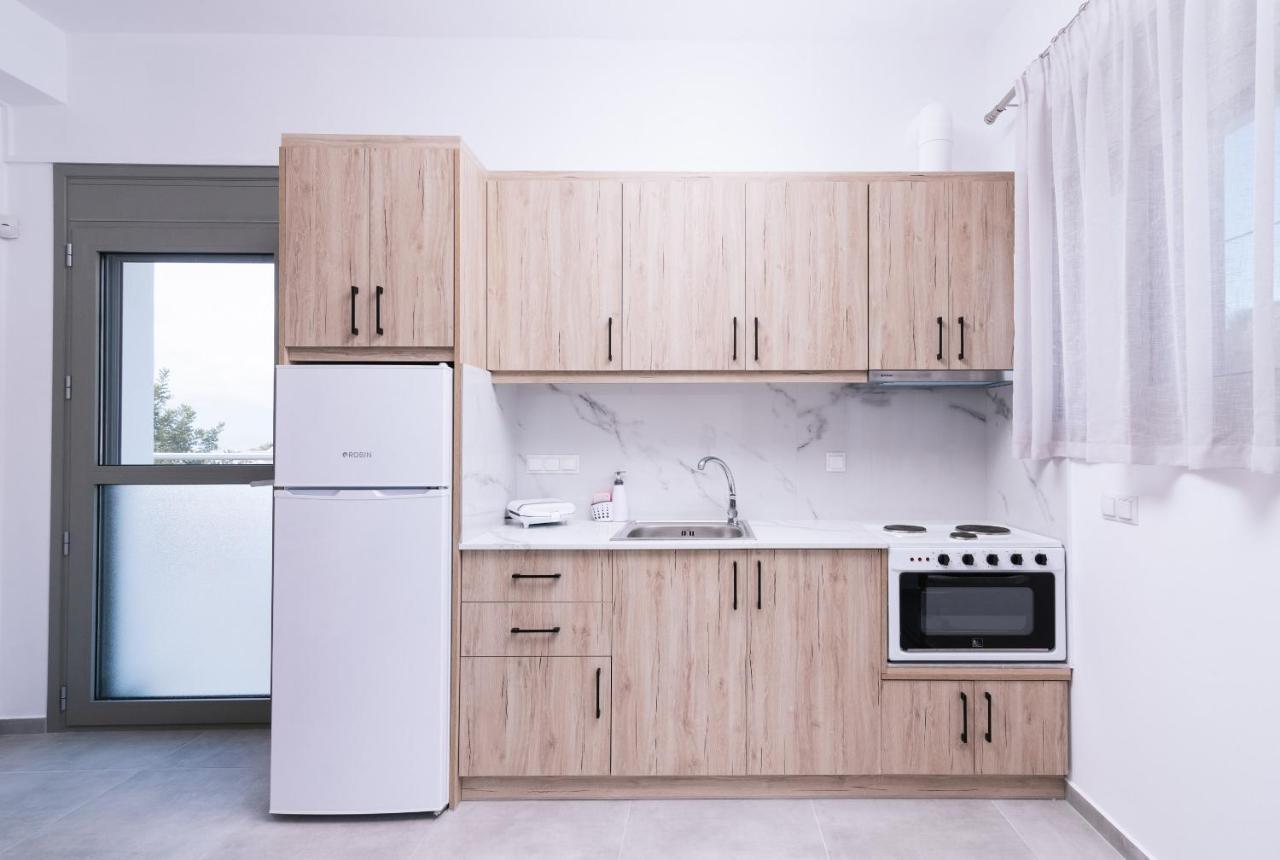 Lychnos Apartments Kamilári Kültér fotó