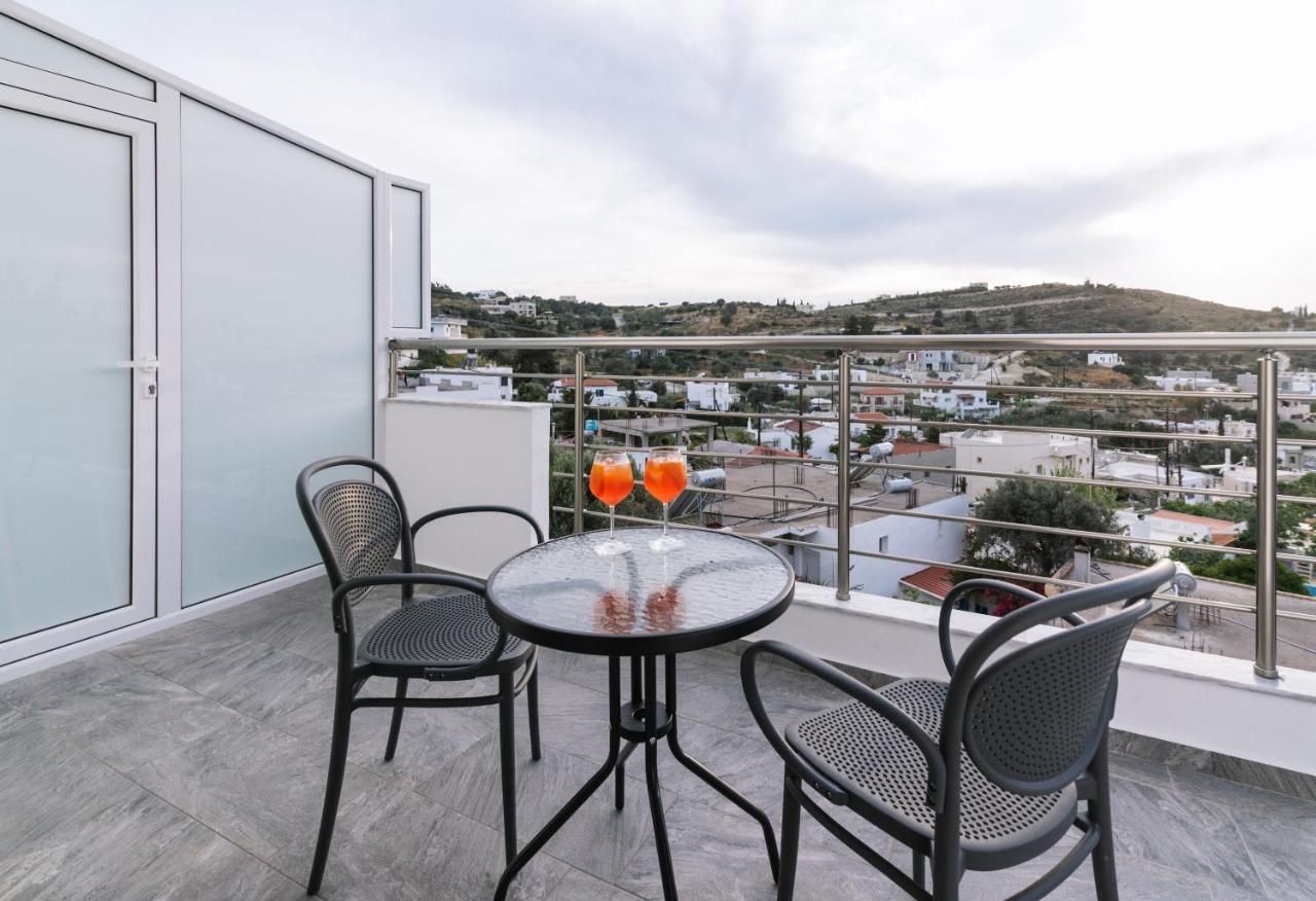 Lychnos Apartments Kamilári Kültér fotó