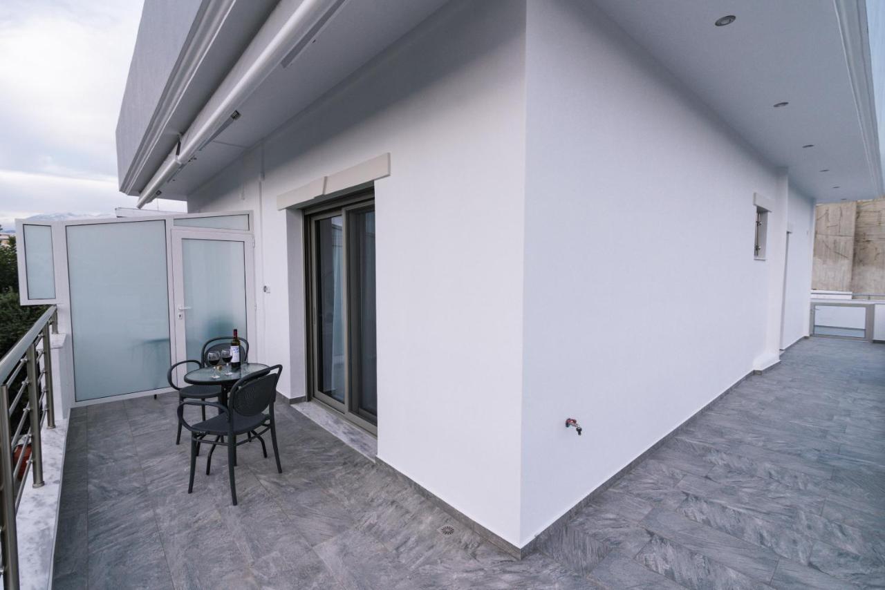 Lychnos Apartments Kamilári Kültér fotó