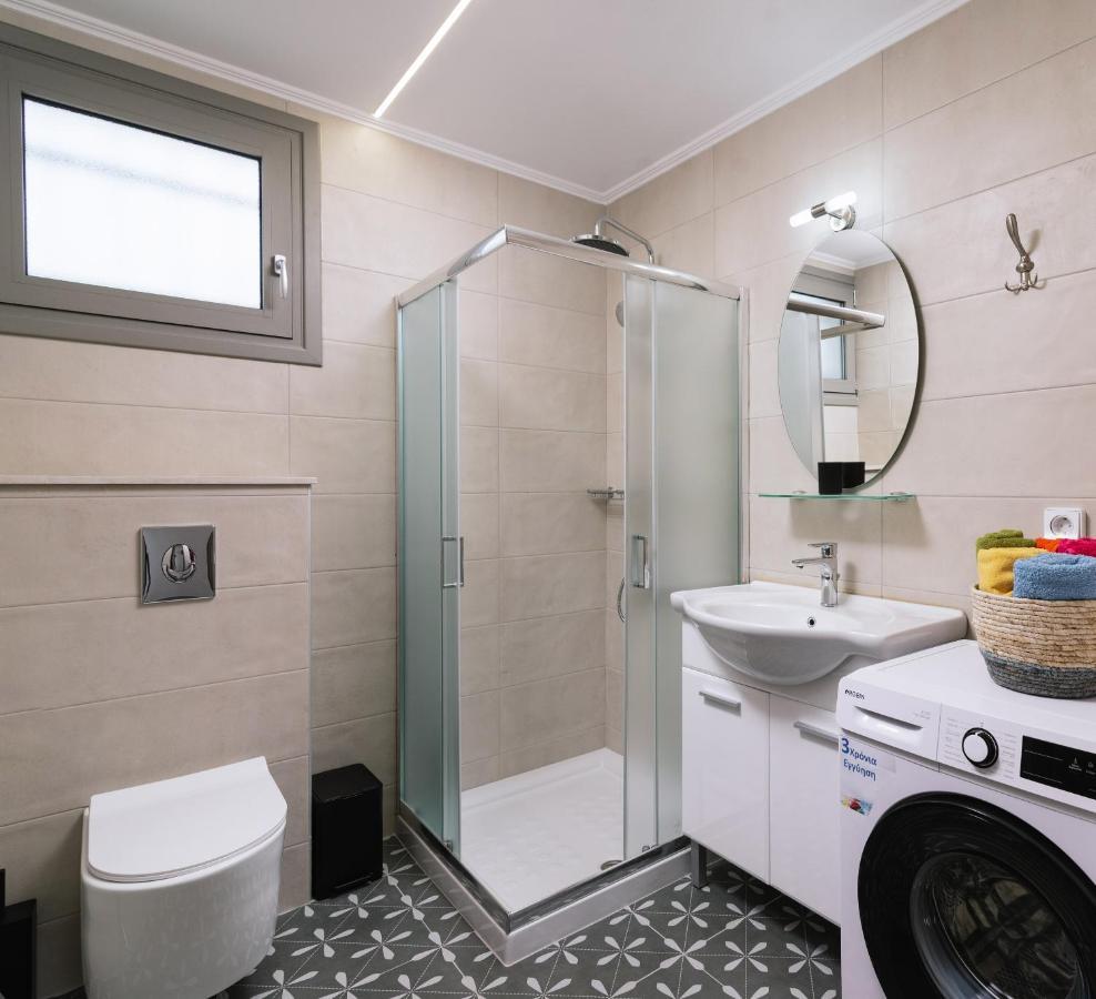 Lychnos Apartments Kamilári Kültér fotó